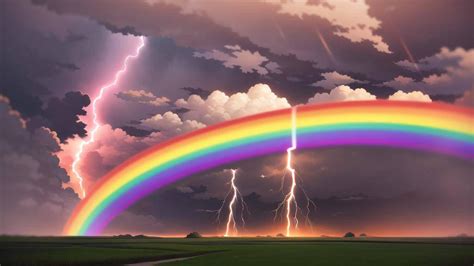 Rainbow And Lightning -3- by HowellJenkinsSama on DeviantArt