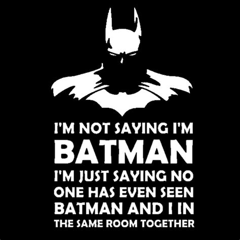 I'm not saying I'm Batman | Anime manga, Humor, Chistes