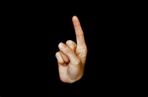 Finger Up Free Stock Photo - Public Domain Pictures