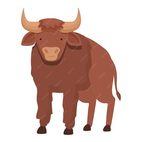 Premium Vector | Mammal animal icon cartoon vector american bison herd ...