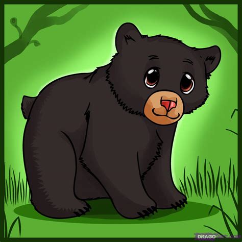 Bear Cub Drawing at PaintingValley.com | Explore collection of Bear Cub ...