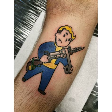 101 Best Fallout Tattoo Designs You Need To See!