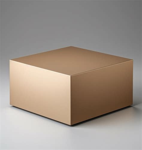 Premium AI Image | brown cardboard box