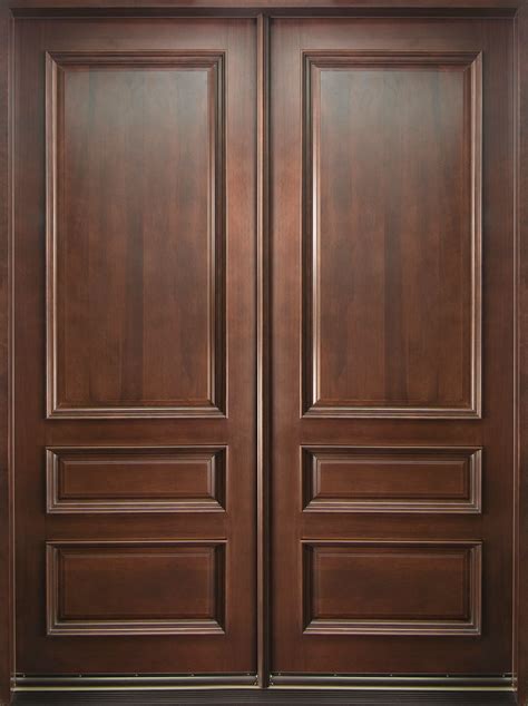 Door Model: 611_DD_CST_Mahogany-Dark Front Door - Custom - Double ...