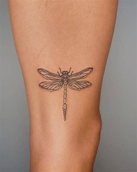 Top 30 Dragonfly Tattoo Design Ideas (2022 Updated) | Small dragonfly ...