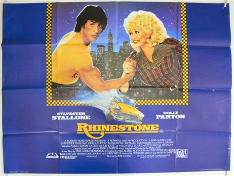 Rhinestone - Original Cinema Movie Poster From pastposters.com British ...