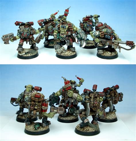 Warhammer 40,000 Ork Kommandos by numbat on DeviantArt