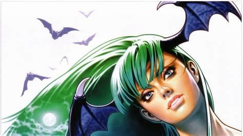 Download Morrigan Aensland Comic Darkstalkers HD Wallpaper