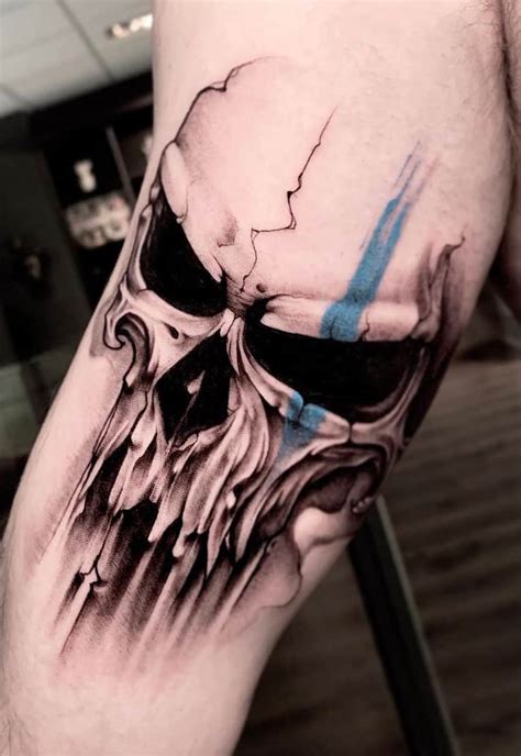 The Punisher Skull Tattoos: Seeking Justice