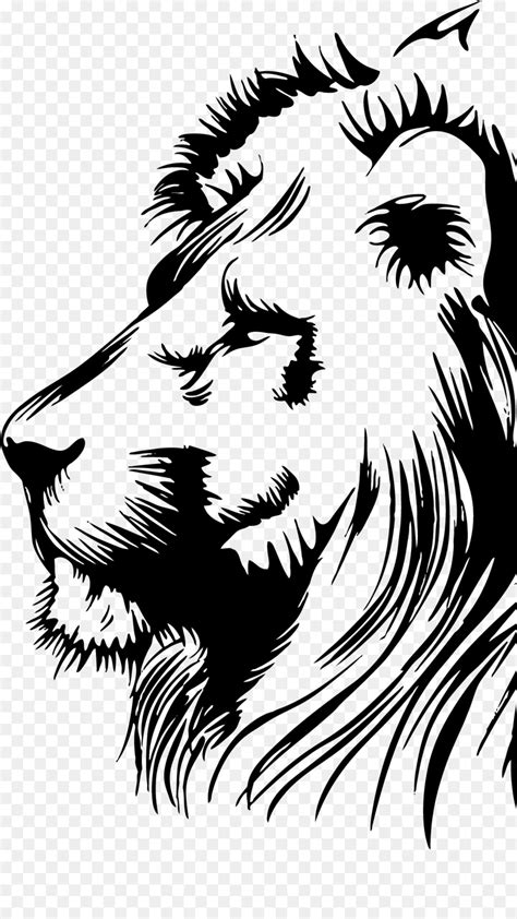 Free Lion Silhouette Head, Download Free Clip Art, Free Clip Art on ...