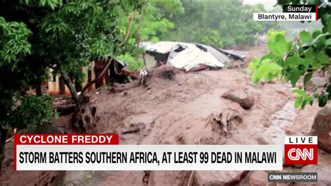 Cyclone Freddy batters Southern Africa, at least 99 dead in Malawi | CNN