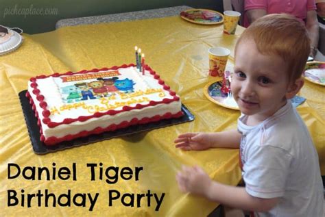 Daniel Tiger Birthday Party