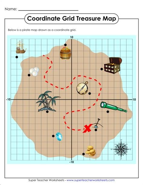 Map With Coordinates Grid - Living Room Design 2020