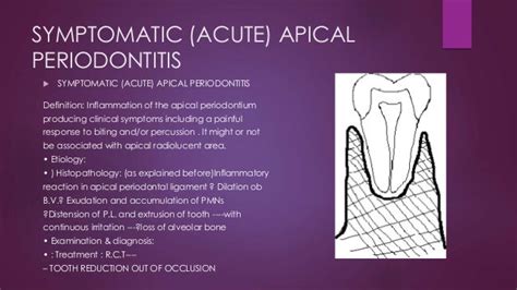 Pulp and periapical disease