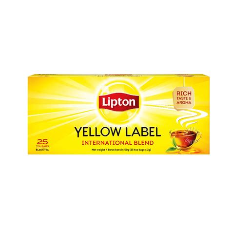 Lipton Yellow Tea Bags 25s - CJS Supermarket