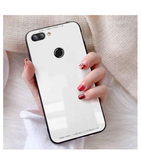 Oppo A5s Plain Cases Kosher Traders - White 360° Luxurious Toughened ...