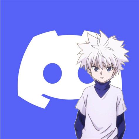 💙💜⚡️~ An image of Killua to change the Discord icon ~⚡️💜💙