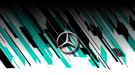 Mercedes F1 Logo Wallpaper