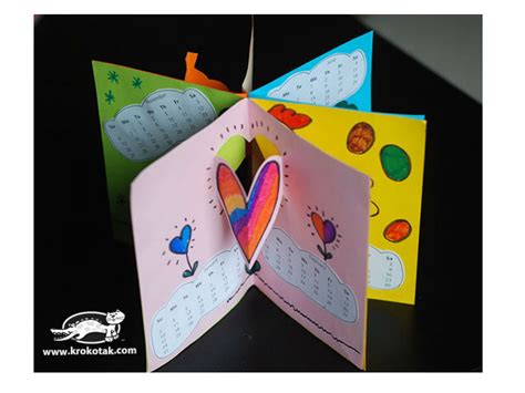 5 cute calendar crafts for kids