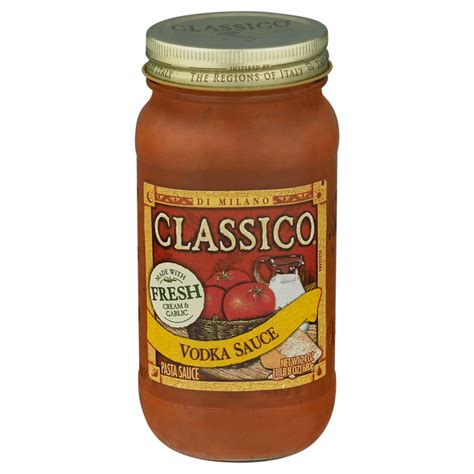 Save on Classico Pasta Sauce Vodka Order Online Delivery | Stop & Shop