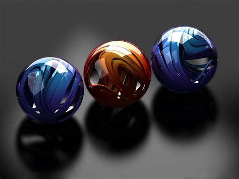 Glass Balls Wallpapers ~ Desktop Wallpaper