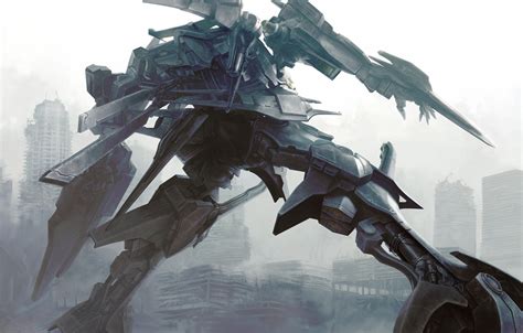 Anime Armored Core Artwork Fantasy Art Mecha Robots | Robot