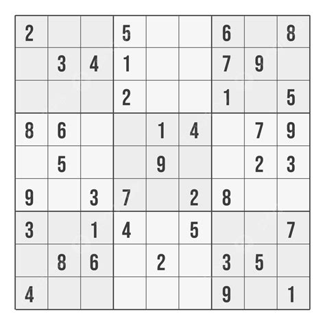 Sudoku Easy Puzzles, Sudoku, Sudoku Hard, Sudoku Easy PNG and Vector ...