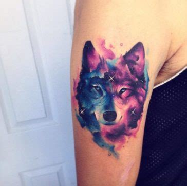 Animal Tattoo Designs - Galaxy wolf tattoo by Adrian Bascur ...