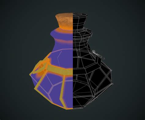 ArtStation - Stylized magic jar | Game Assets