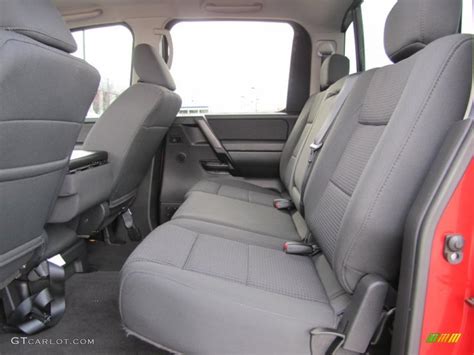 Charcoal Interior 2010 Nissan Titan SE Crew Cab 4x4 Photo #47416412 ...