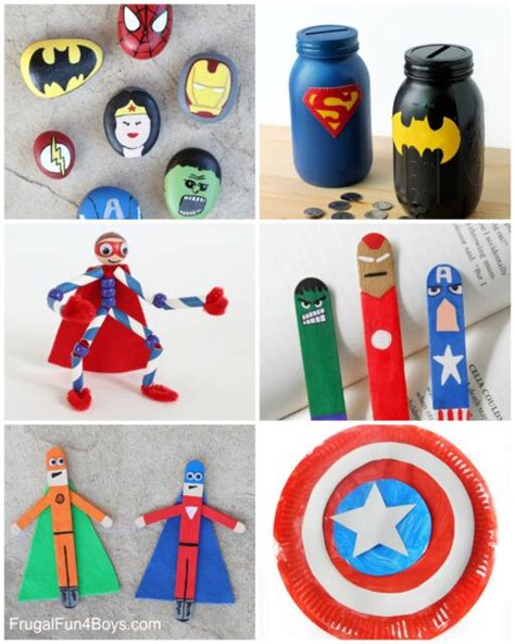 Superhero Week! Crafts, Activities, and Learning Activities - Frugal ...