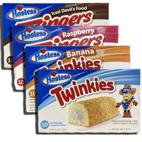 Hostess Ultimate Twinkie Variety Pack With Zingers | Four Flavors ...