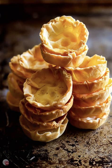 Easy to make, these easy phyllo cups can be baked ahead of time, stored ...