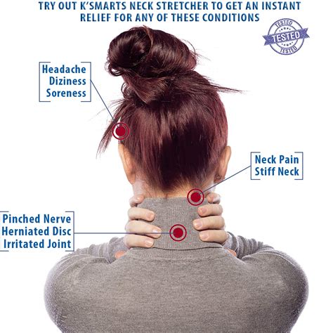 Pinched Nerve Neck Stretcher Cervical Traction Device For Home Pain ...