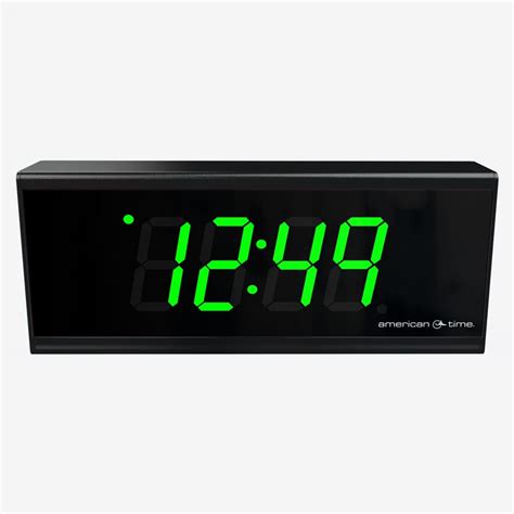 Wi-Fi Synchronized Digital Wall Clocks | American Time