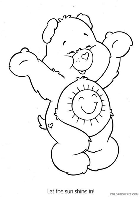 care bears coloring pages funshine bear Coloring4free - Coloring4Free.com