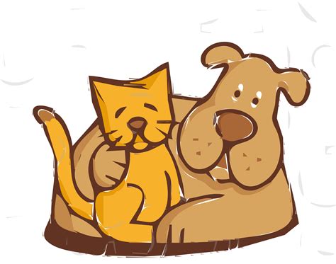 Dog And Cat Clipart | Free download on ClipArtMag