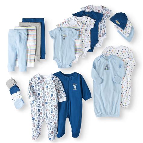 Garanimals Newborn Baby Boy Clothes Shower Gift Set, 20-Piece ...