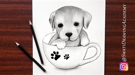 Cute Dog Drawing