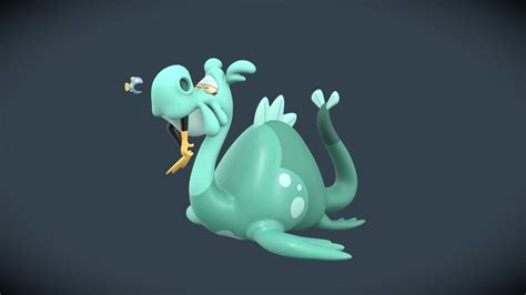 Lake Monster - 3D model by hdesauts [375515a] - Sketchfab