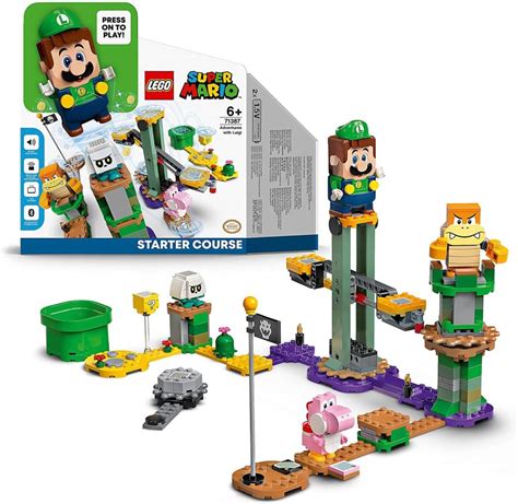 It's official! Luigi's getting his own LEGO Super Mario Starter Course ...