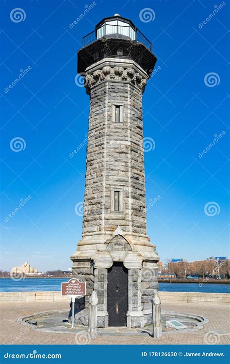 The Historic Blackwell Island Lighthouse on Roosevelt Island Along the ...