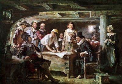 Ferdinand Kartiko: The Painting - "Signing Mayflower Compact"