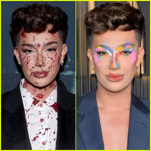 James Charles Drenches Himself in Blood for ‘Scream 6′ Premiere, Paints ...