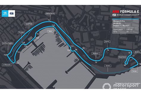 F1 Monaco Map - Vishal Mustafa