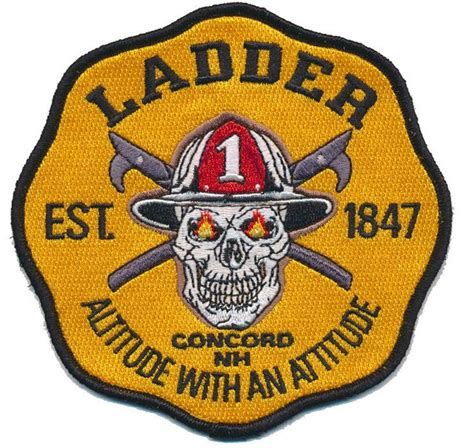 CONCORD NEW HAMPSHIRE FIRE DEPT. L-1 | Patches, Firefighter decals ...