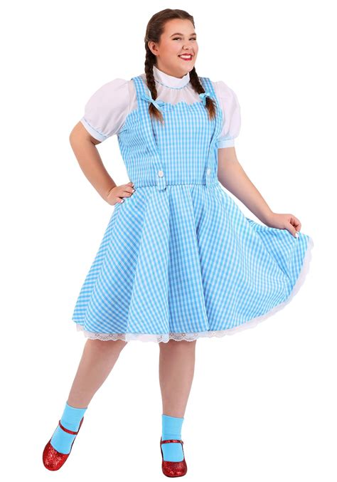 Plus Size Wizard of Oz Dorothy Costume - Walmart.com