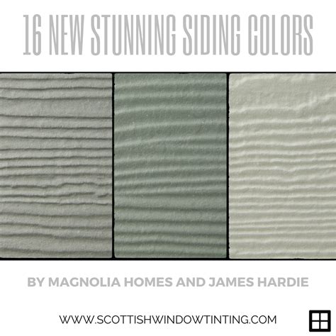 16 New Stunning Siding Colors by Magnolia Homes and James Hardie ...