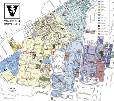 Vanderbilt University Location Map - Connie Celestina