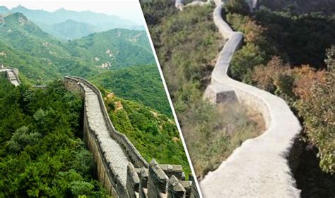 Botched restorations slammed for RUINING Great Wall of China | Travel ...